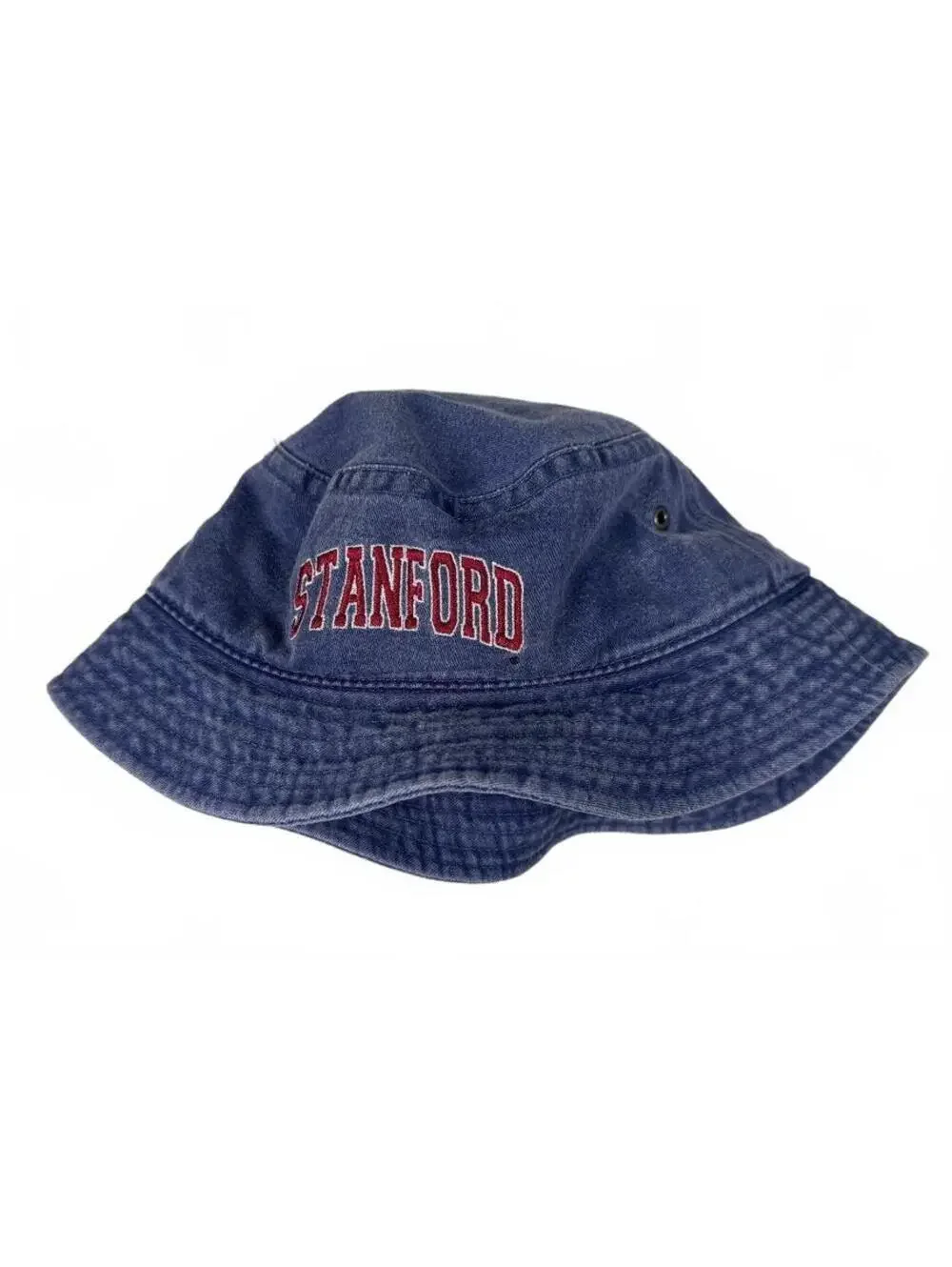 Vintage Stanford University Denim Bucket Hat Adult Medium By Legacy
